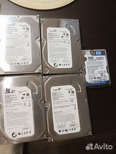 Жесткие диски HDD SATA 2,5 и 3,5