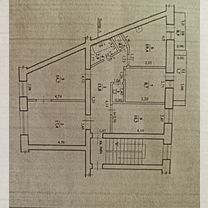 4-к. квартира, 78 м², 5/5 эт.