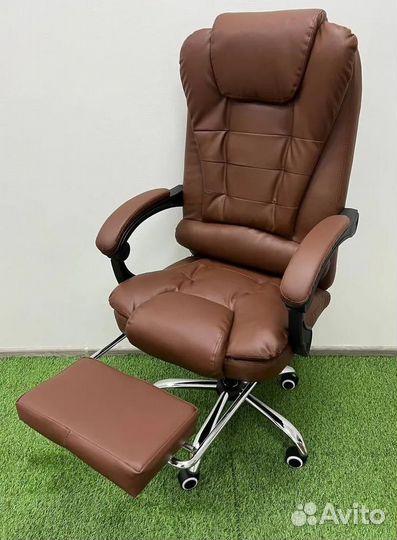 Компьютерное игровое кресло геймерское с массажем