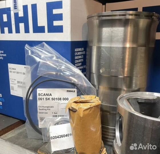 Mahle/Knecht Поршневая группа Scania