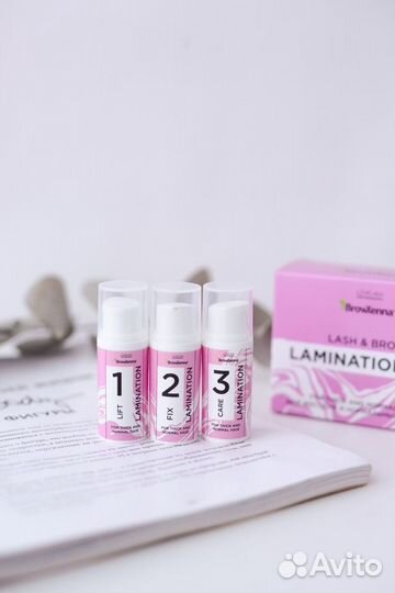 Набор для ламинирования бровей и ресниц BrowXenna