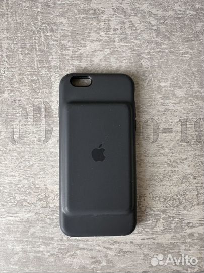 iPhone 6/6s SMART Battery Case Charcoal Gray