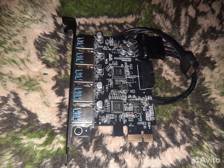 Карта расширения orico на 7 портов USB