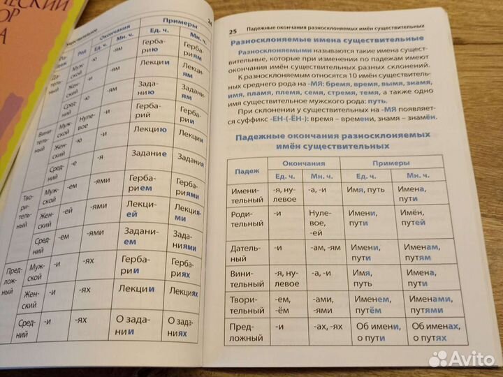 Учебные пособия по русскому языку