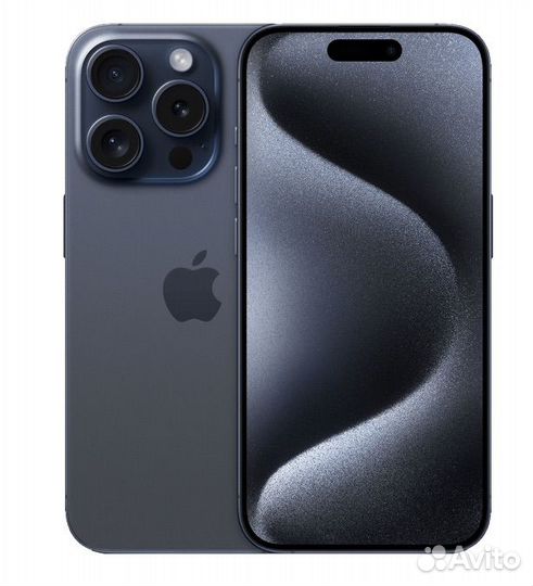 Apple iPhone 15 Pro 512Gb eSIM + SIM Синий титан