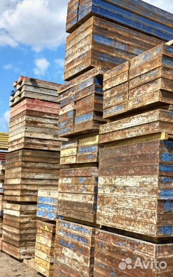 Щитовая опалубка б/у