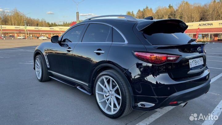 Накладки бампера обвеса Nismo Infiniti fx/qx70