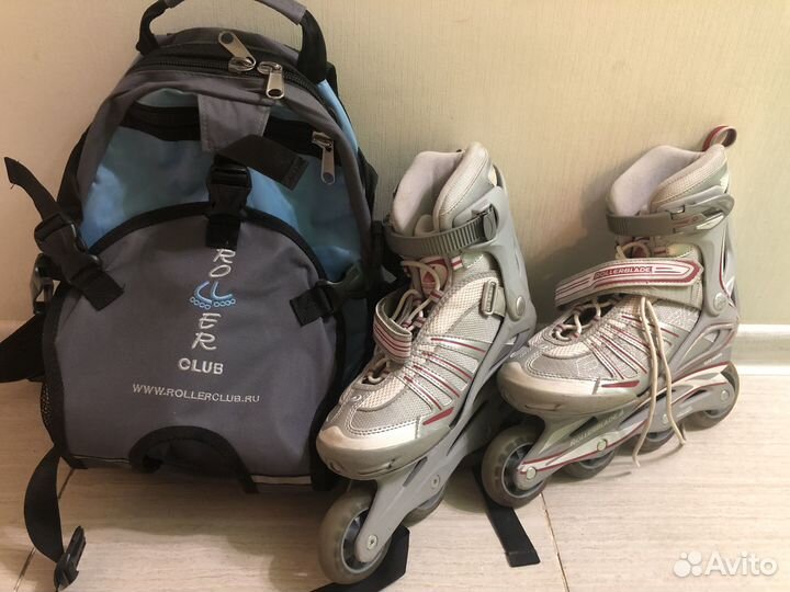 Ролики Rollerblade 39 + Рюкзак роллерклуба