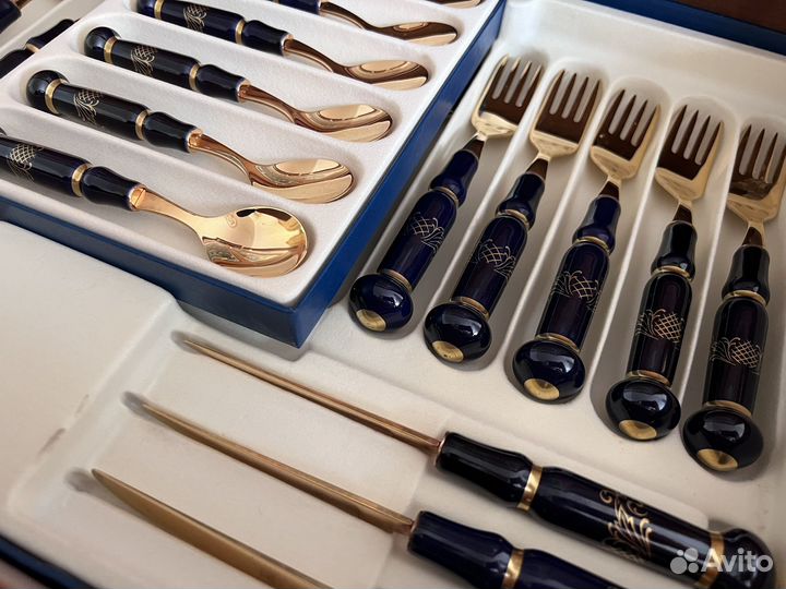 Столовый набор ложки и вилки на 12 персон