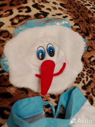 Новогодний костюм снеговика