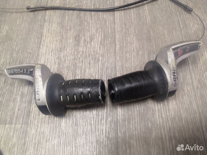 Грипшифты sram X0, X5 3х9 скоростей, пара