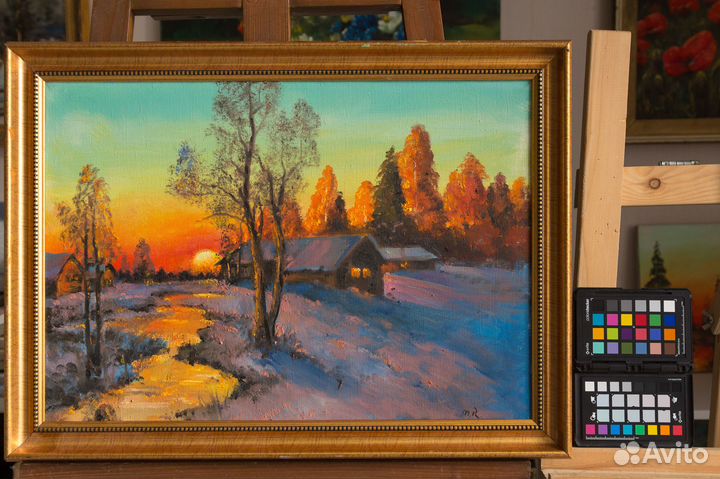 Картина Последний луч. Марк Кремер