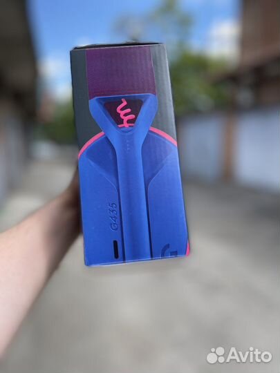 Наушники Logitech g435 lightspeed синий