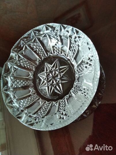 Пепельница хрусталь, Чехословакия