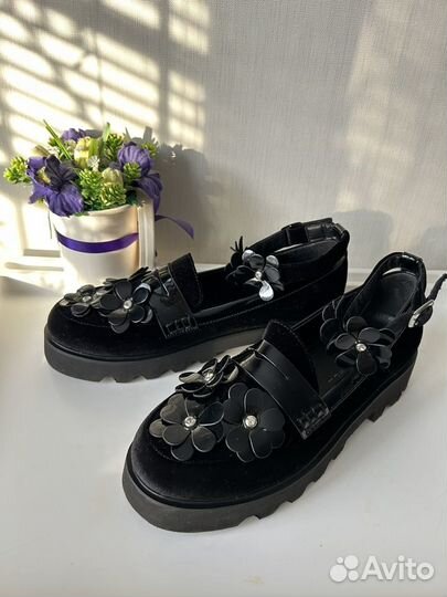 Лоферы ботинки женские 39 размер