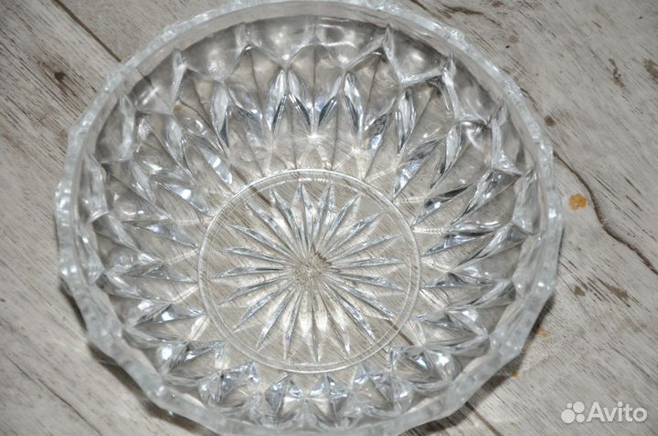 Кружки новые, салатники стекло, хрусталь