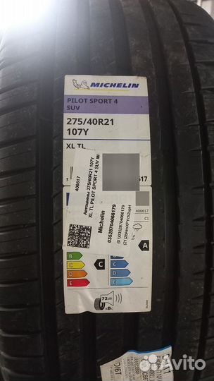 Michelin Pilot Sport 4 SUV 275/40 R21 107Y