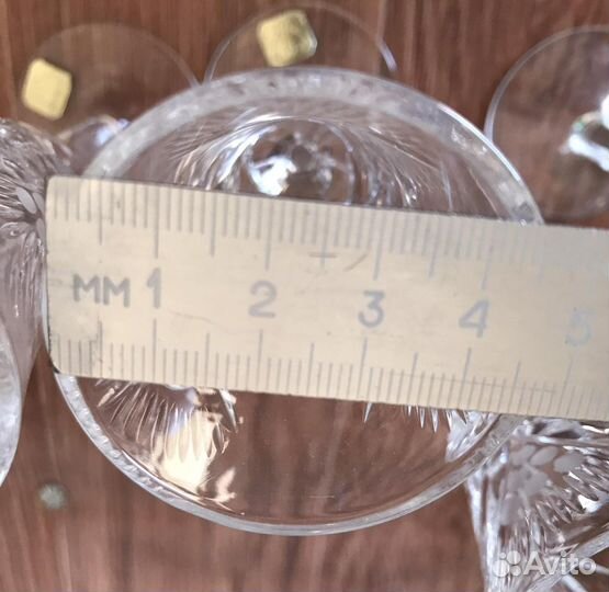 Фужеры хрустальные