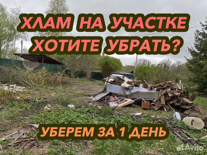 Расчистка участка от деревьев и построек в Истре