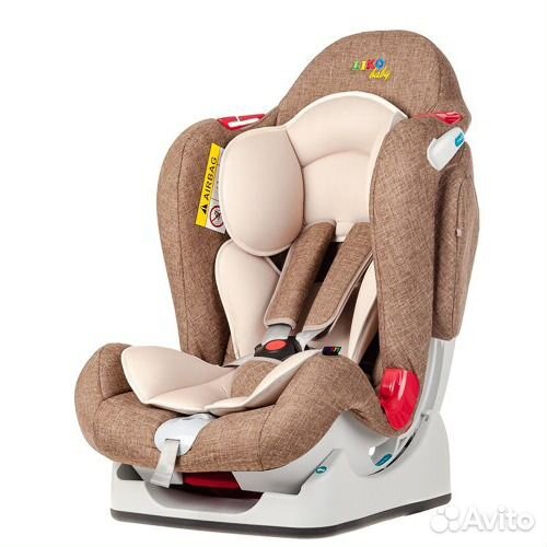 Автокресло Liko-Baby LB 510 Коричневый/Лен