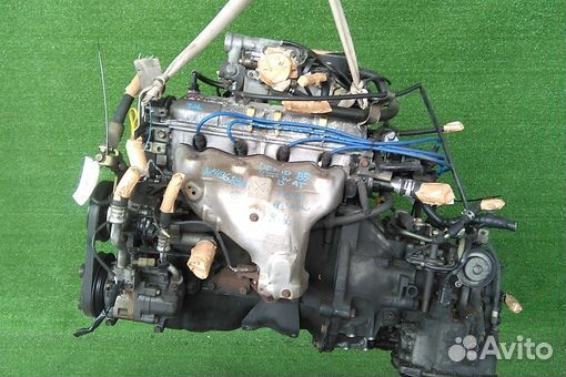 Двигатель в сборе двс mazda demio DW5W B5