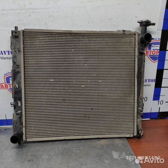 Радиатор двс Hyundai Santa Fe 2 D4HB 2010