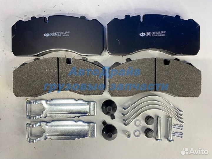 Тормозные колодки WVA 29093, 29094, 29095 Knorr SB