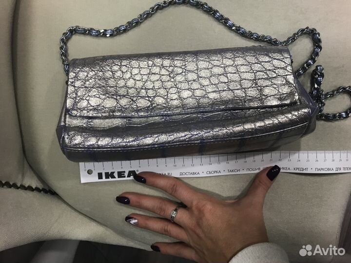 Клатч/сумка из кожи крокодила новая