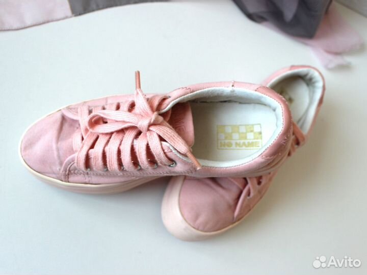 Кеды на платформе 36