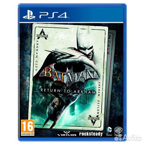 Batman Return to Arkham PS4, русские субтитры