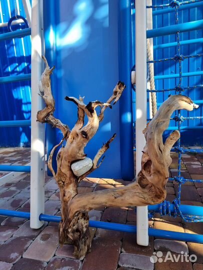 Коряга в аквариум для декора, акваскейп