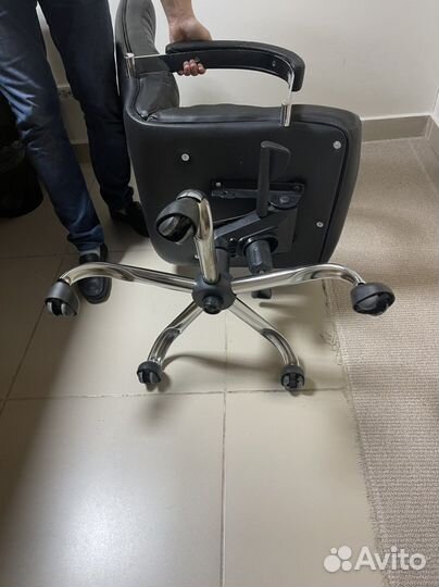 Стул кресло, Компьютерное кресло, натуральная кожа