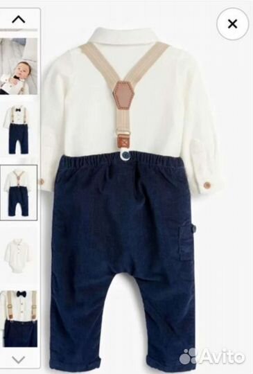 Нарядный костюм для мальчика фирмы Next