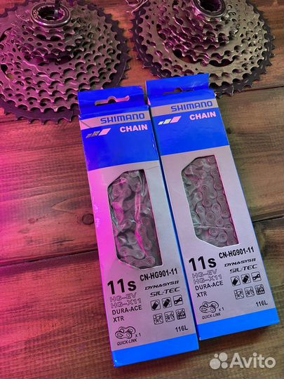 Кассета shimano SLX CS-M7000 (11-42t) 11 скоростей