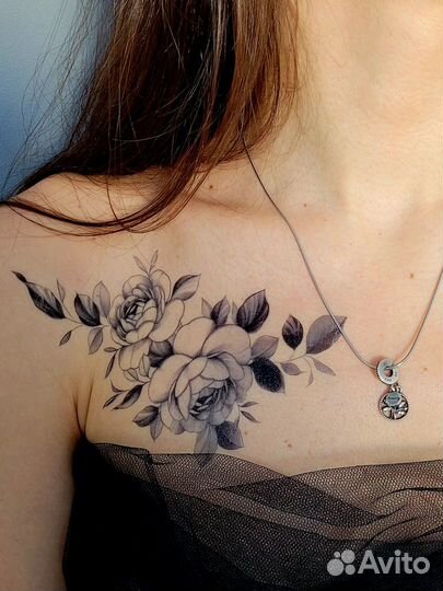 Временная тату, переводная тату