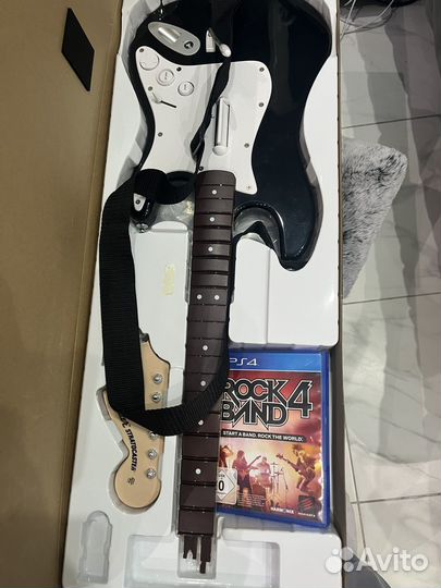 Rock Band 4 гитара и диск