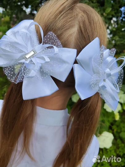 Бантики ручной работы. Цена за 2 шт