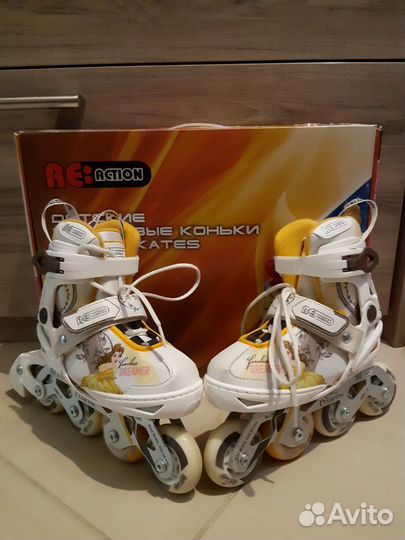 Роликовые коньки детские раздвижные