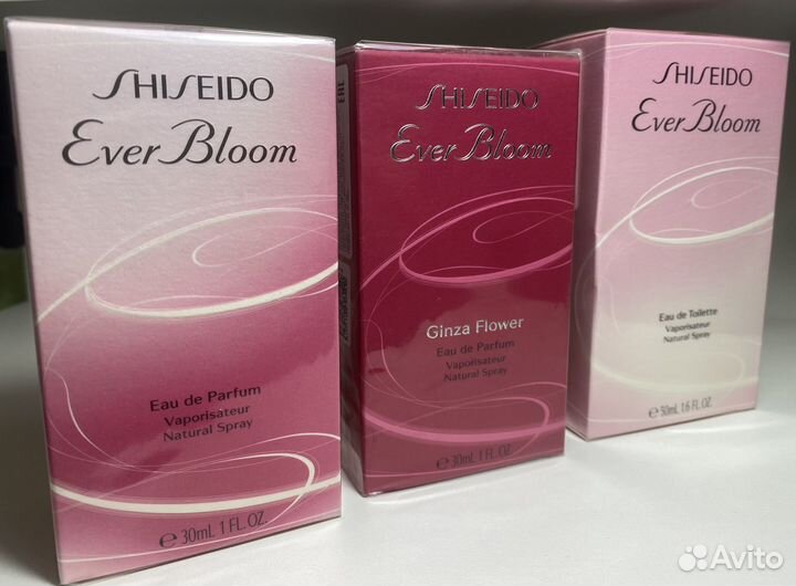 Shiseido ever bloom оригинал