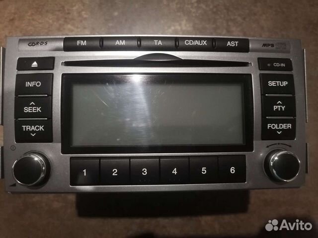 Продаю штатную магнитолу от Хёндай сантафе 2006-12