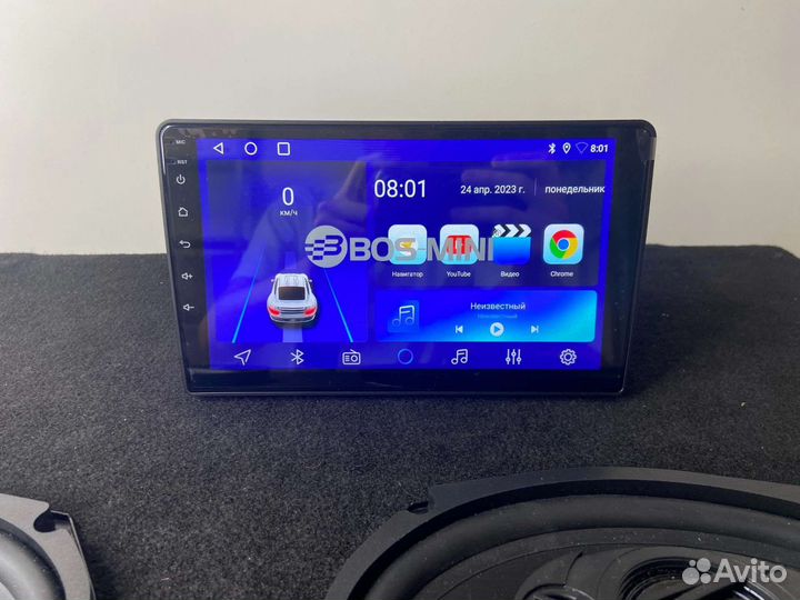 Переходная рамка LADA Granta 2011 2din 9 дюймов