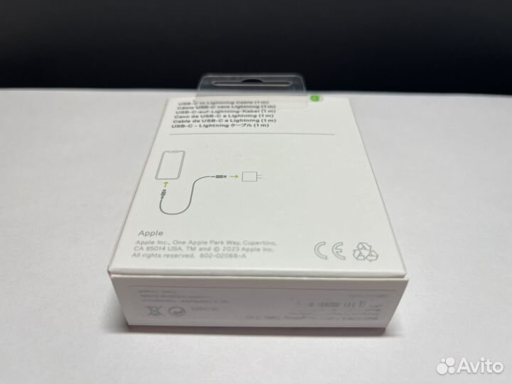 Провод для iPhone USB Type-C / Lightning