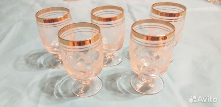 Фужеры и стопки из СССР