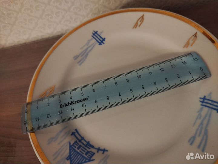 Тарелка средняя СССР цена за все 6 шт