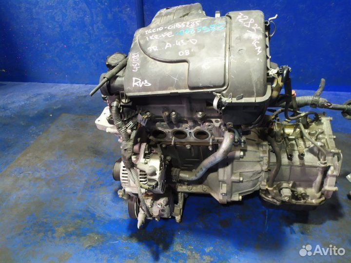 Двигатель toyota passo 2009 KGC10 1KR-FE 502