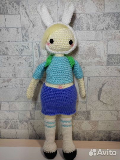 Вязаная кукла Фиона, 