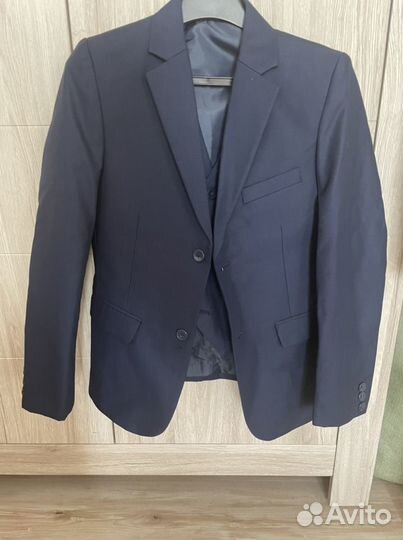 Школьный пиджак +жилетка