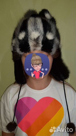 Шапка норковая детская