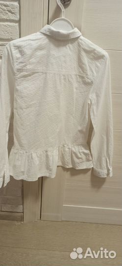 Рубашка/ блузка для девочки 140р