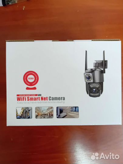 4g камера видеонаблюдения с двойным объективом